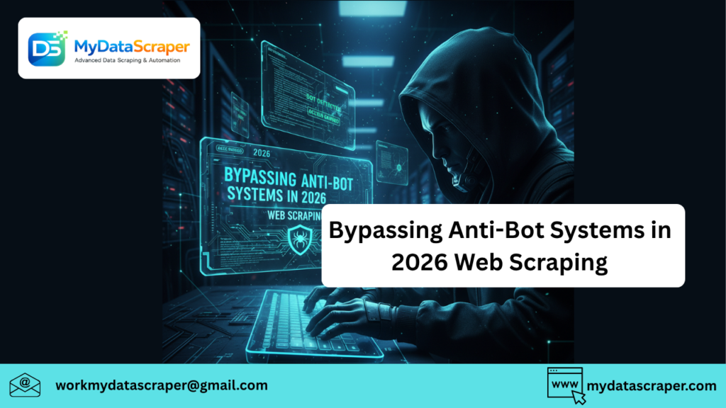 Bypassing Anti-Bot Systems in 2026 Web Scraping