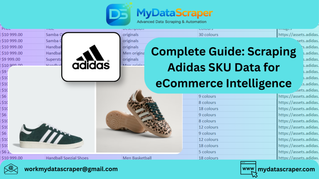 Scraping Adidas SKU Data