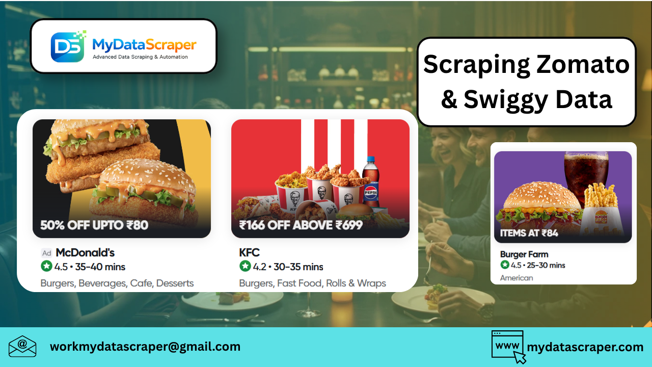 Scraping Zomato & Swiggy Data