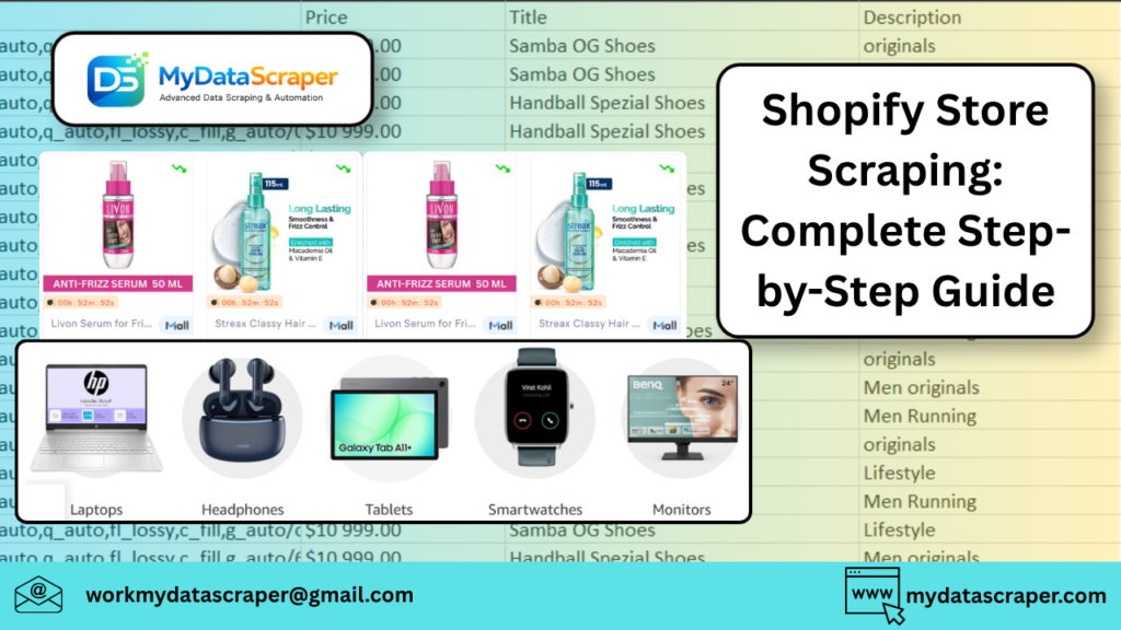 Shopify Store Scraping Complete Step-by-Step Guide