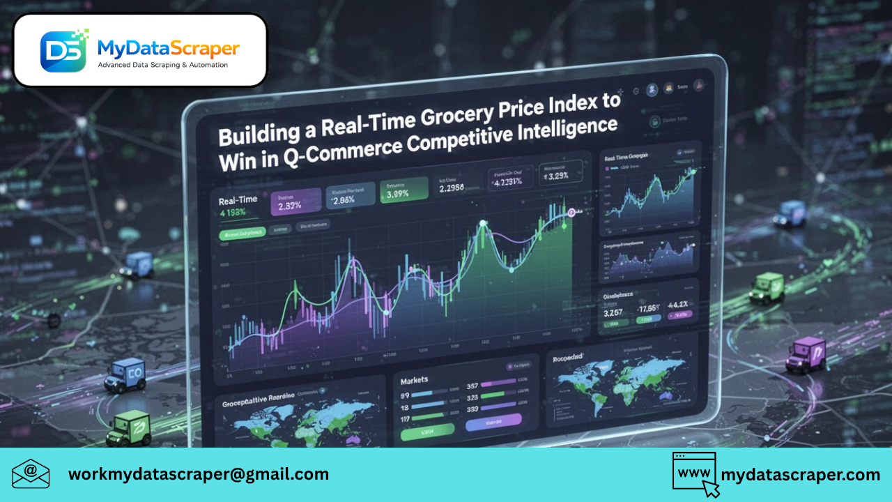 Building a Real‑Time Grocery Price Index to Win in Q‑Commerce Competitive Intelligence