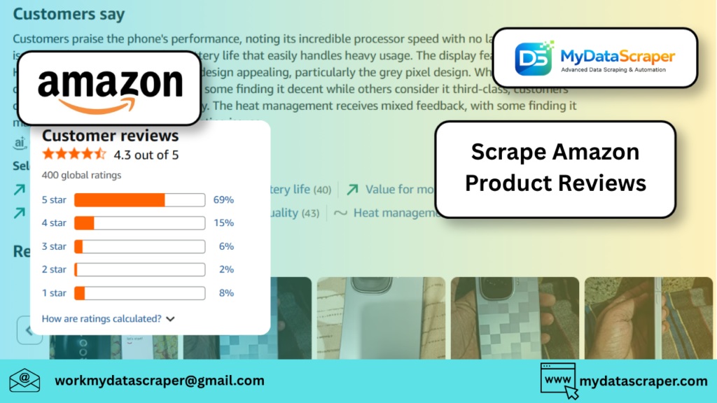 Scrape Amazon Product Reviews